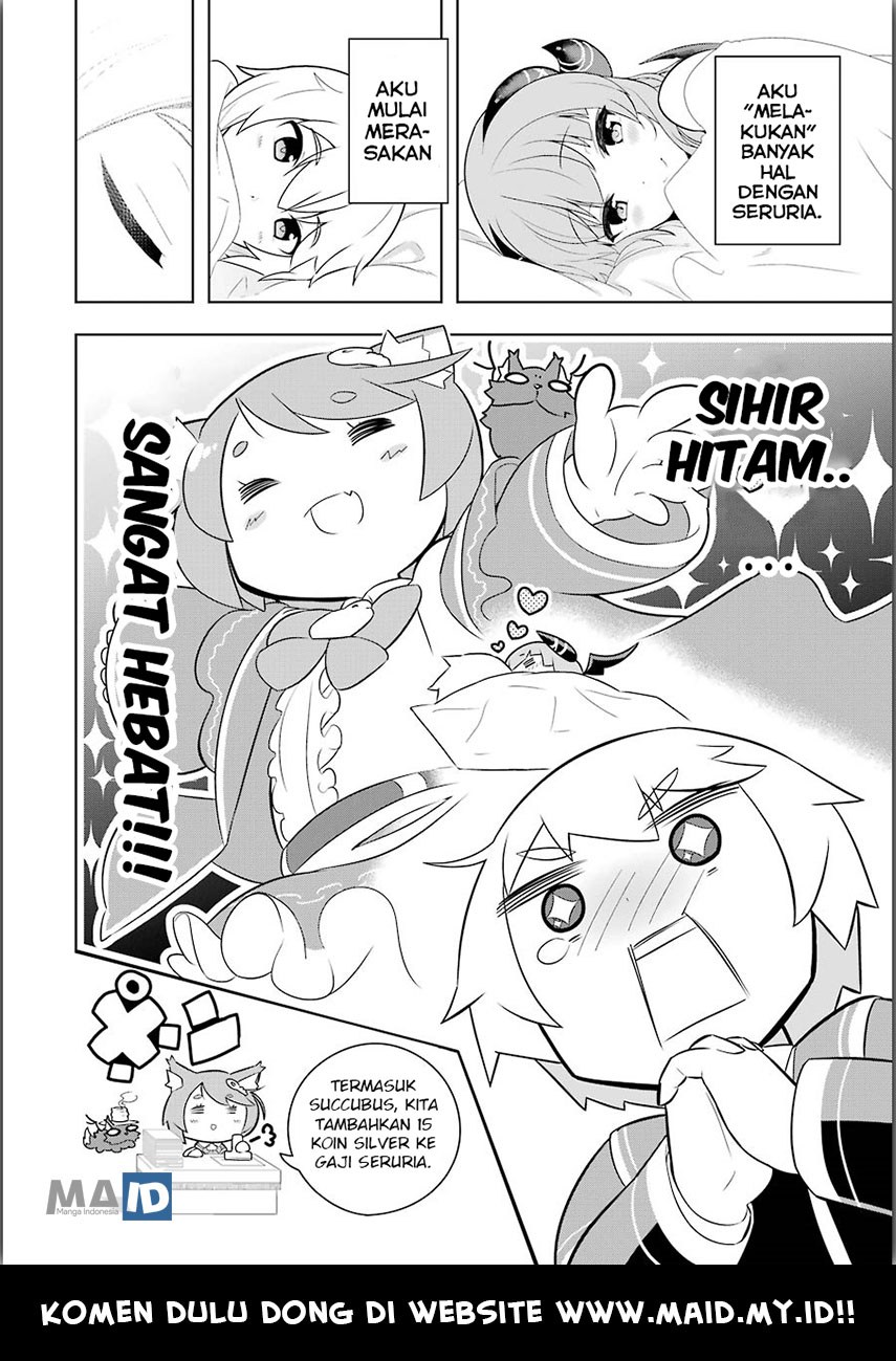 Wakamono no Kuro Mahou Hanare ga Shinkoku desu ga, Shuushoku shite Mitara Taiguu Iishi, Shachou mo Tsukaima mo Kawaikute Saikou desu Chapter 01 Gambar 44